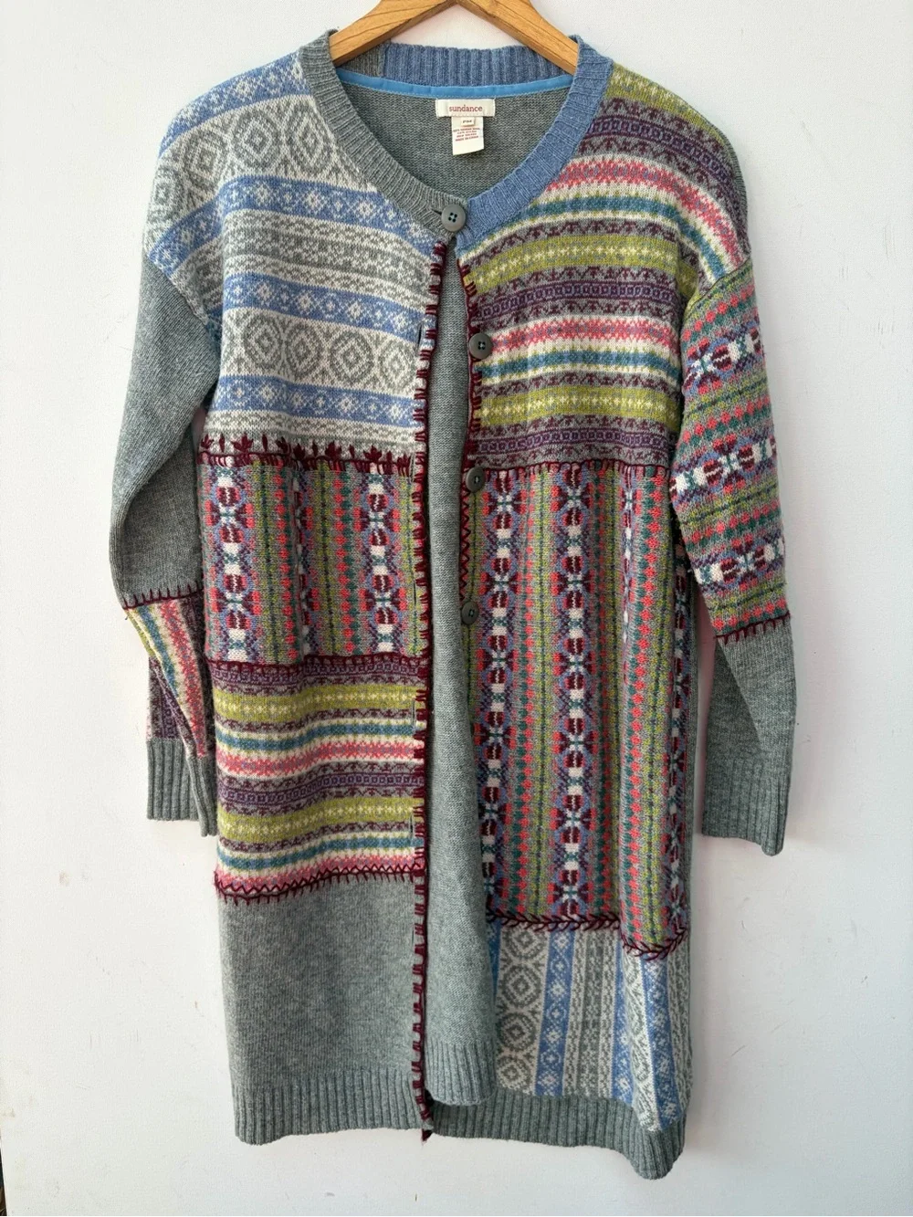 Sundance Catalog Fair Isle Merino Wool